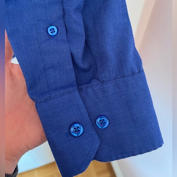 Blue le Chateau Button up Shirt - Picture 5 of 9